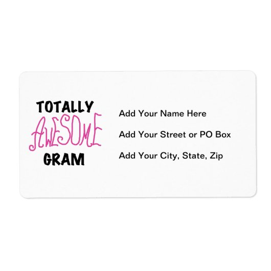 Total fantastische Gramm-Rosa-T-Shirts und (Vorne)