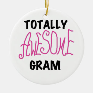 Total fantastische Gramm-Rosa-T-Shirts und Keramikornament