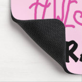 Total fantastische Gramm-Rosa-T-Shirts und Mousepad (Ecke)