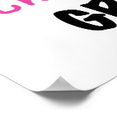 Total fantastische Gramm-Rosa-T-Shirts und Poster (Ecke)