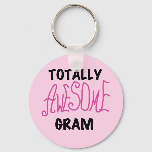 Total fantastische Gramm-Rosa-T-Shirts und Schlüsselanhänger (Vorderseite)