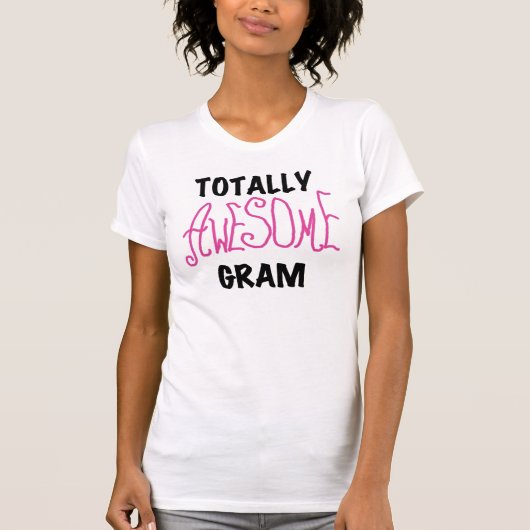 Total fantastische Gramm-Rosa-T-Shirts und T-Shirt (Vorderseite)