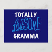 Total fantastische Gramma blaue T - Shirts und Postkarte (Vorderseite)
