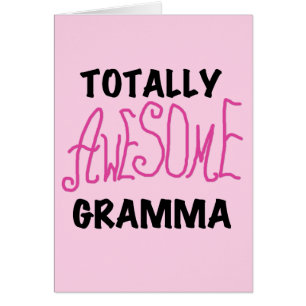 Total fantastische Gramma rosa T-Shirts Geschenke