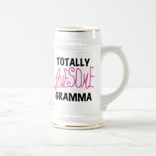 Total fantastische Gramma rosa T-Shirts Geschenke Bierglas
