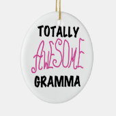 Total fantastische Gramma rosa T-Shirts Geschenke Keramik Ornament (Rechts)