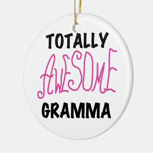 Total fantastische Gramma rosa T-Shirts Geschenke Keramik Ornament (Links)