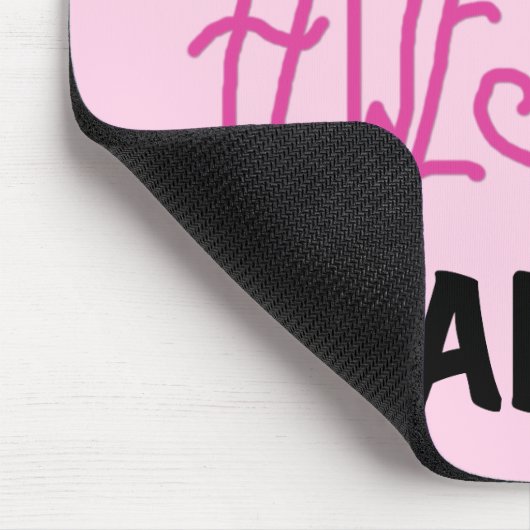 Total fantastische Gramma rosa T-Shirts Geschenke Mousepad (Ecke)