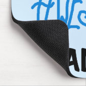 Total fantastische Grammie blaue T - Mousepad (Ecke)