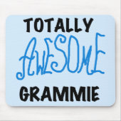 Total fantastische Grammie blaue T - Mousepad (Vorne)