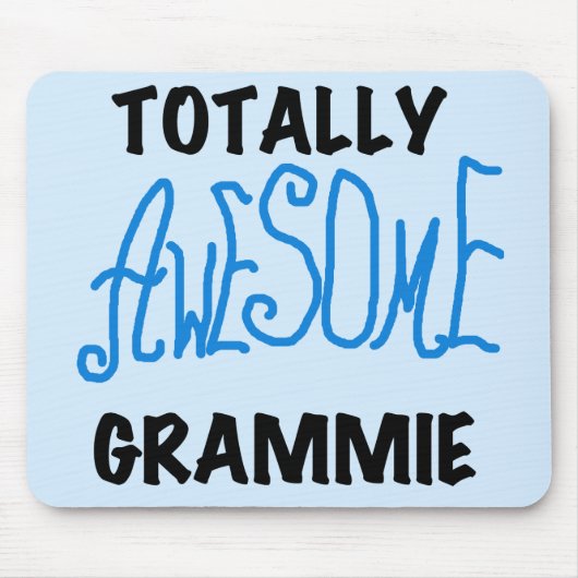 Total fantastische Grammie blaue T - Mousepad (Vorne)