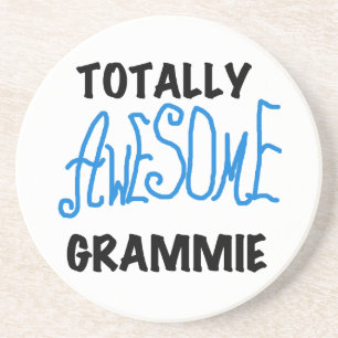 Total fantastische Grammie blaue T - Sandstein Untersetzer