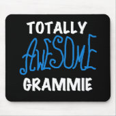 Total fantastische Grammie blaue T-Shirts Mousepad (Vorne)