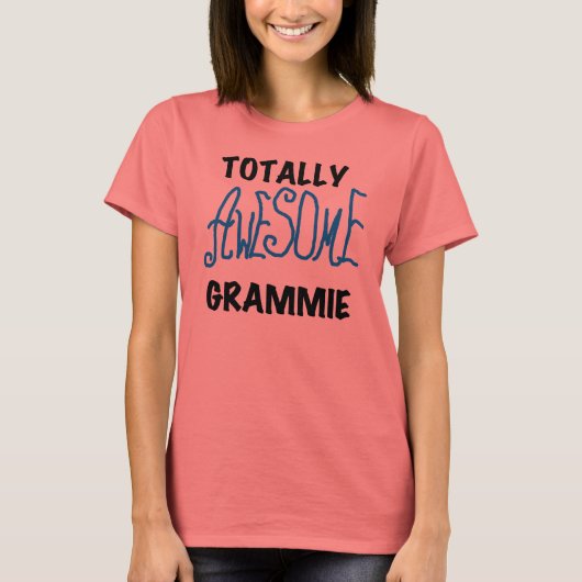 Total fantastische Grammie blaue T - T-Shirt (Vorderseite)