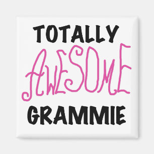Total fantastische Grammie rosa T - Magnet