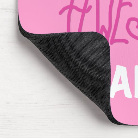 Total fantastische Grammie rosa T - Mousepad (Ecke)