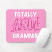 Total fantastische Grammie rosa T - Mousepad (Mit Mouse)