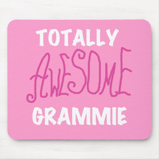 Total fantastische Grammie rosa T - Mousepad (Vorne)