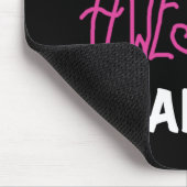 Total fantastische Grammie rosa T - Mousepad (Ecke)