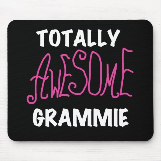 Total fantastische Grammie rosa T - Mousepad (Vorne)