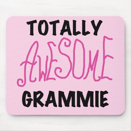 Total fantastische Grammie rosa T - Mousepad (Vorne)
