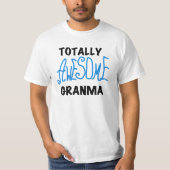 Total fantastische Granma blaue T-Shirts Geschenke (Vorderseite)