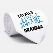 Total fantastische Granma blaue T-Shirts Geschenke Krawatte (Gerollt)