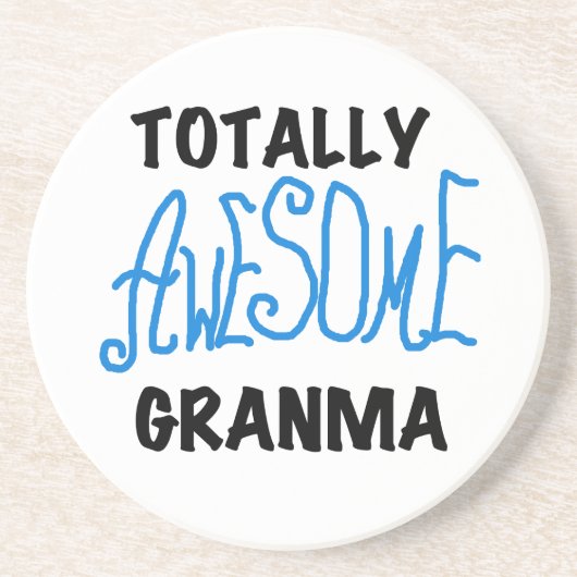 Total fantastische Granma blaue T-Shirts Geschenke Untersetzer (Vorne)