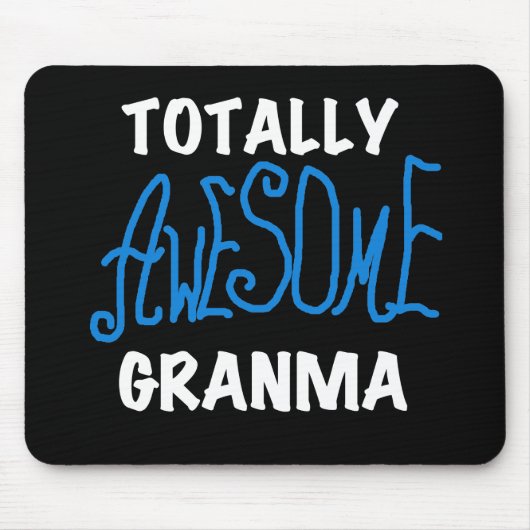 Total fantastische Granma blaue T - Shirts und Mousepad (Vorne)