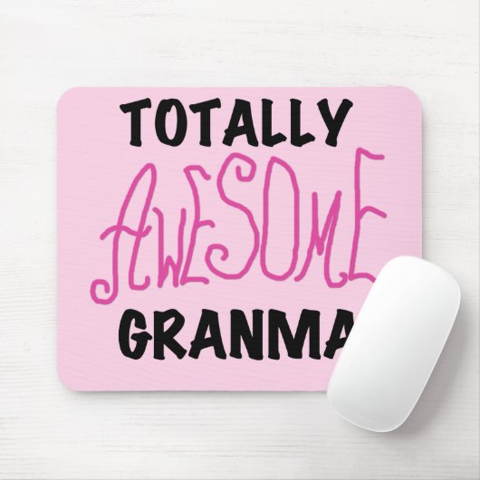 Total fantastische Granma rosa T-Shirts und Mousepad (Mit Mouse)