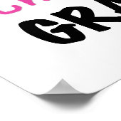 Total fantastische Granma rosa T-Shirts und Poster (Ecke)