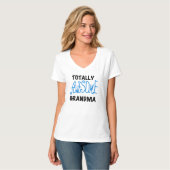 Total fantastische Großmutter - blaue T-Shirts und (Vorderseite Vollansicht)