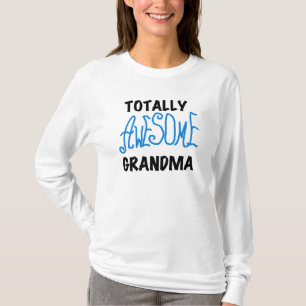 Total fantastische Großmutter - blaue T-Shirts und