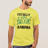 Total fantastische Großmutter - blaue T-Shirts und (Vorderseite)