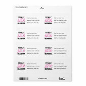 Total fantastische Großmutter - rosa T-Shirts und (Vorne)