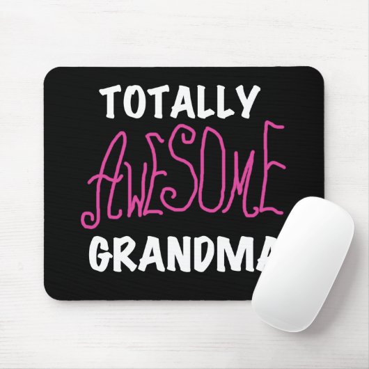 Total fantastische Großmutter-Rosa-T-Shirts und Ge Mousepad (Mit Mouse)