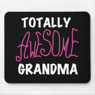 Total fantastische Großmutter-Rosa-T-Shirts und Ge Mousepad