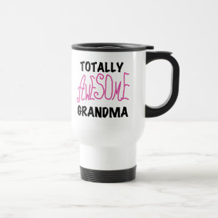 Total fantastische Großmutter - rosa T-Shirts und Reisebecher