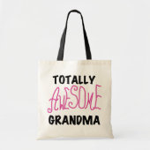 Total fantastische Großmutter - rosa T-Shirts und Tragetasche (Vorne)