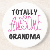 Total fantastische Großmutter - rosa T-Shirts und Untersetzer (Vorne)