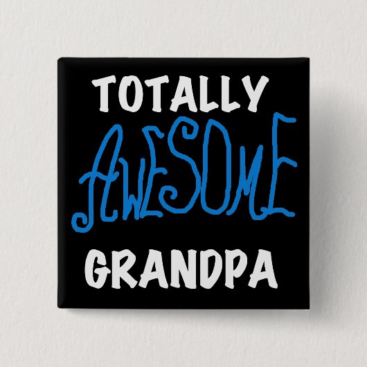 Total fantastische Großvater-T - Shirts und Button (Vorderseite)