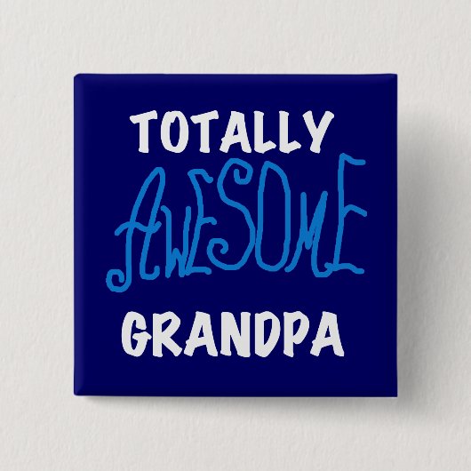 Total fantastische Großvater-T - Shirts und Button (Vorderseite)