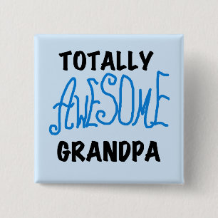 Total fantastische Großvater-T - Shirts und Button