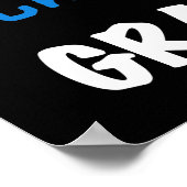 Total fantastische Großvater-T-Shirts und Geschenk Poster (Ecke)