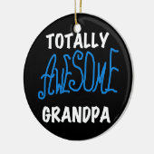 Total fantastische Großvater-T - Shirts und Keramik Ornament (Links)