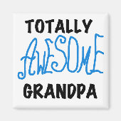 Total fantastische Großvater-T - Shirts und Magnet (Vorne)