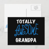 Total fantastische Großvater-T - Shirts und Postkarte (Vorne/Hinten)