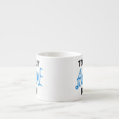 Total fantastische Kuchen-T-Shirts und Geschenke Espressotasse (Vorderseite)