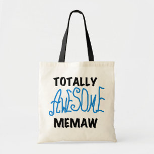Total fantastische Memaw blaue T-Shirts und Gesche Tragetasche