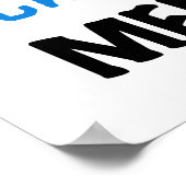 Total fantastische Memaw blaue T-Shirts und Poster (Ecke)